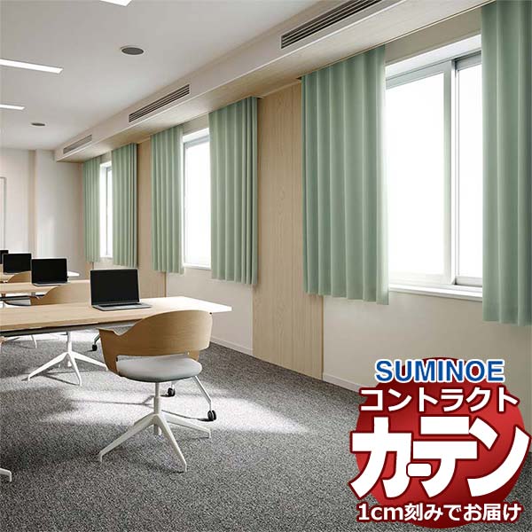 窓かけ 契約書 スミノエ 人間の顔 遮光 判定基準仕立てもの 約1.5倍ヒダ ルゲディ E7525～E7534 幅600×高さ300糎迄