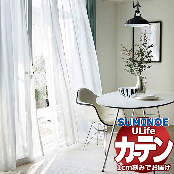 スミノエ 購入注文覆い布 ユーライフ ファンクショナルシアー U-5419 標準尺度 約2倍ヒダ ヨコ使い走り 加重値磁気テープ遣りかた