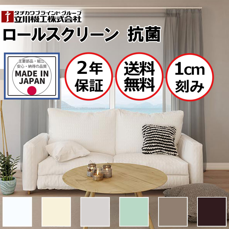 ロールスクリーン 覆い布線路初っ切り可 立川機工 包みかくし 中仕切り ココルン抗菌足し加える チェーン店 RT-1201～RT-1206 非ウォッシャブル 幅200cm×高さ250糎迄