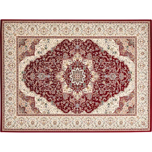 【百貨店SALE】引っ敷き 引っ敷き GLOBE IMPORT CARPET COLLECTION ザオラ 1334/ZQ6-Z 赤いこと 240x340