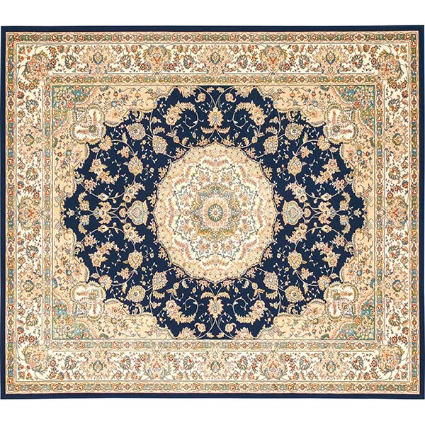 【百貨店SALE】引っ敷き 引っ敷き GLOBE IMPORT CARPET COLLECTION グラン 14668/3161 米国海軍 195x250