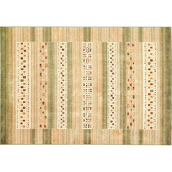 【百貨店SALE】引っ敷き 引っ敷き GLOBE IMPORT CARPET COLLECTION 中心柱 14628/4545 緑であること 195x250