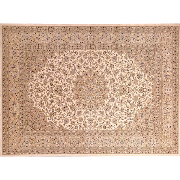 【百貨店SALE】引っ敷き 引っ敷き GLOBE IMPORT CARPET COLLECTION 金剛石 7263/101 象牙色 240x340