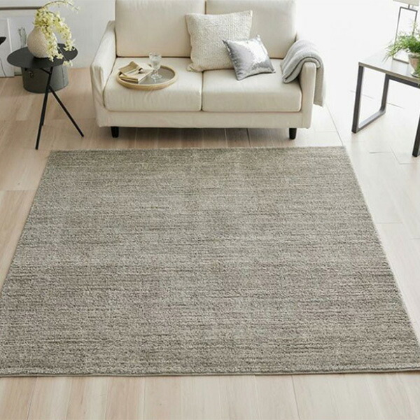 【送料無料】ラグ マット HOME RUG MAT 2024-2025 Ecru/NO.134-76149 #47 グレージュ 130x190cm