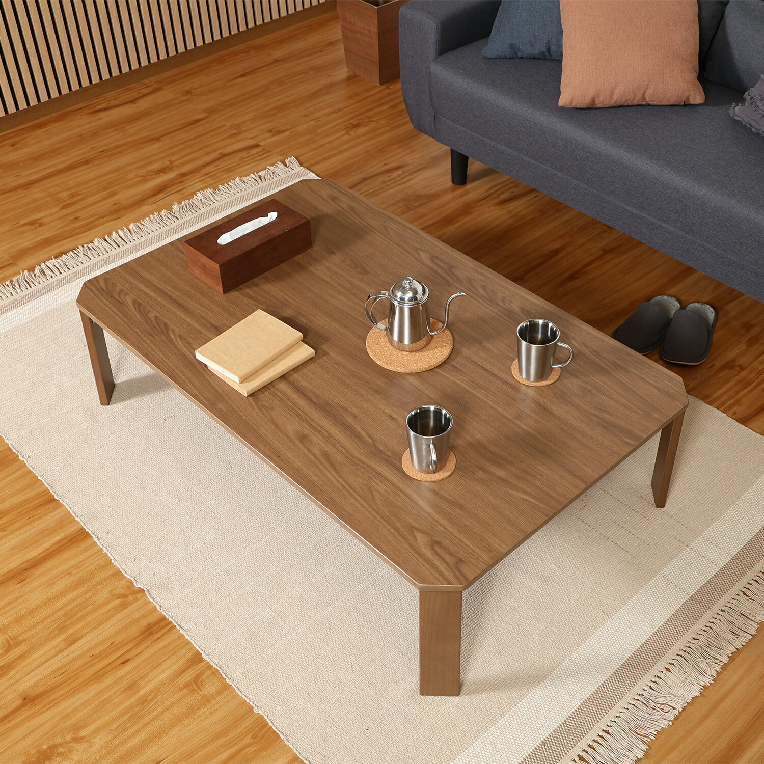 楽天市場】【送料無料_e】座卓 折りたたみ 高さ調整 座卓テーブル 幅