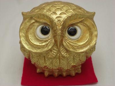 楽天市場】甲州水晶貴石細工 吉祥のふくろう - 田中佑幸作、ガラス