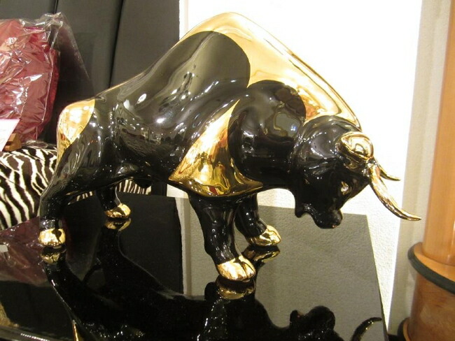 楽天市場】アウラー 馬 跳ね馬 ゴールド イタリア製 【送料無料】 完成