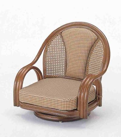 ラウンドチェア　ロータイプ 籐　ラタン　家具 【送料無料】　ラタン家具 籐家具 トウ トウ家具 アジア アジアン家具 エスニック エスニック家具 アバカ 編み物　編み らたん らたん家具 とう とう家具 つる ツル つる家具 ツル家具 いす 椅子 ソファ テーブル