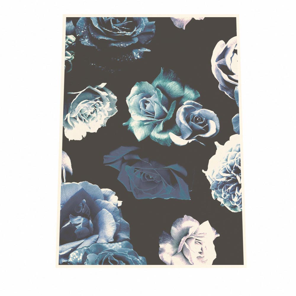 楽天市場 ポスター サイズ 約36x51cm 選べる用紙 大きさ インテリア オシャレ ファッション ポスター フォト モダン シンプル おしゃれ お洒落 しずく 雨 水 水滴 朝露 自然 ナチュラル 森 ジャングル ボタニカル 葉 高画質 グリーン 植物 ばら バラ 薔薇 青 ブルー