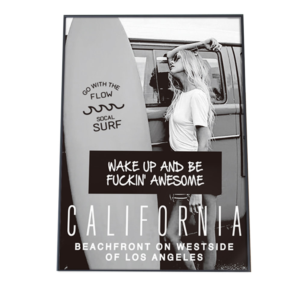 楽天市場 ポスター A3サイズ 約30x42cm 選べる用紙 大きさ インテリア オシャレ ファッション ポスター フォト モダン シンプル おしゃれ お洒落 サーファー 海 ビーチ 浜辺 水着 外国人 筋肉 サーフ ボード 波 夏 西海岸 ビーチハウス ハワイ カリフォルニア