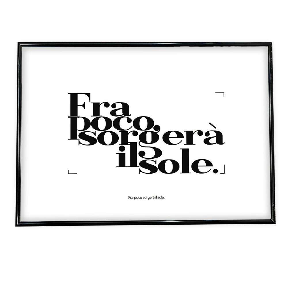 ポスター A1サイズ 約59x84cm 選べる用紙 大きさ インテリア おしゃれ ファッション 大きい 英字 メッセージ フォント