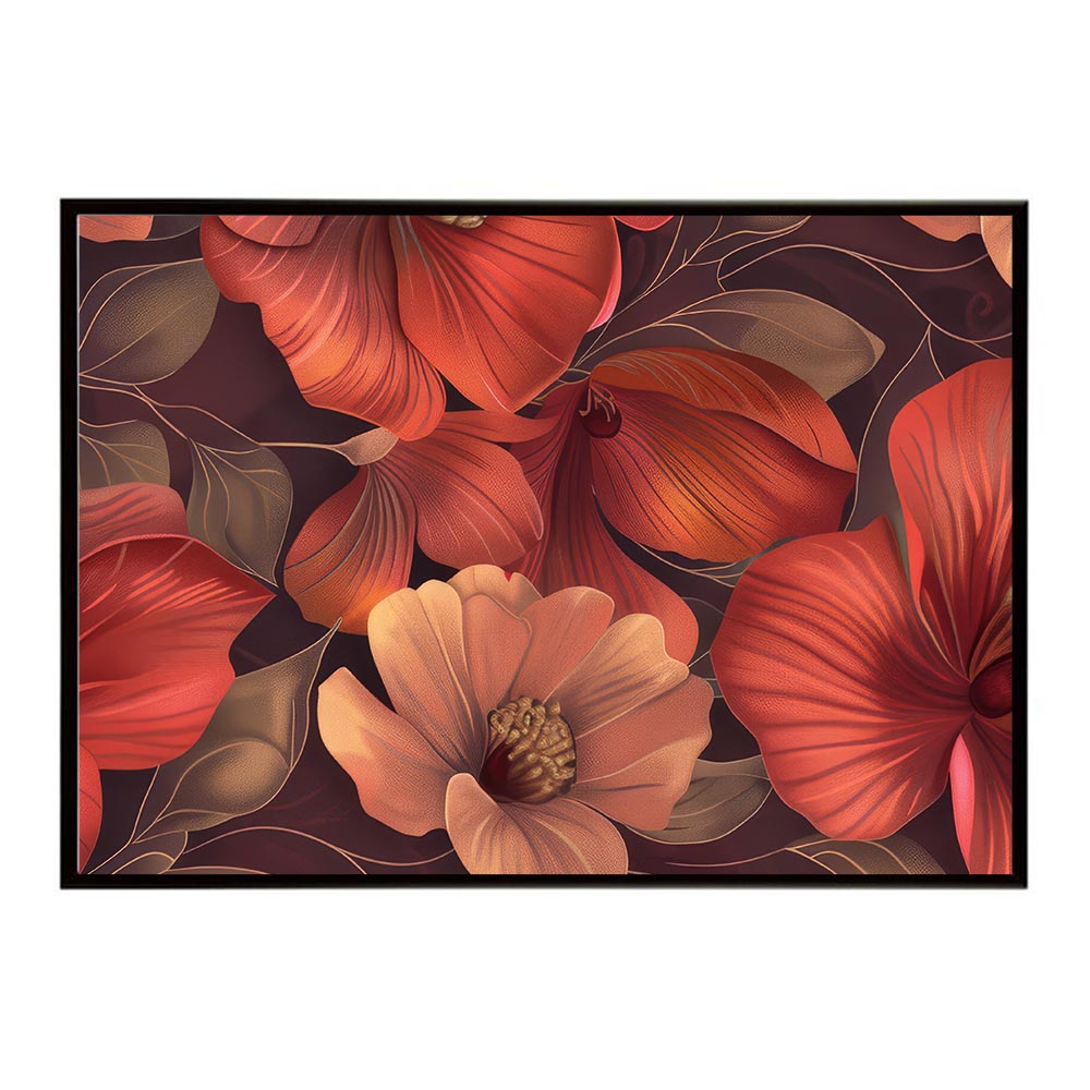 楽天市場】ビビット 派手 花 フラワー 植物 ブーケ 絵画 イラスト