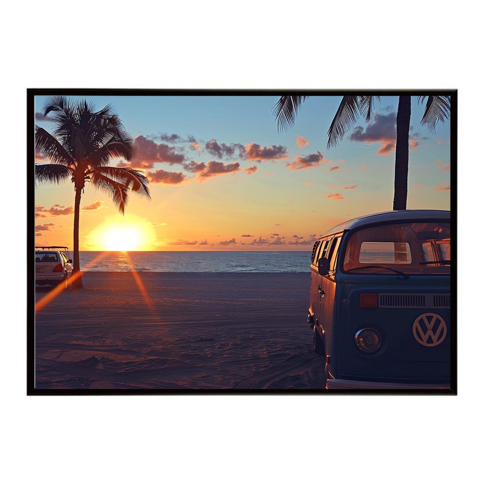 A1サイズ（約59x84cm）】【lh-poster-7979】サーフ サーフバン 海岸