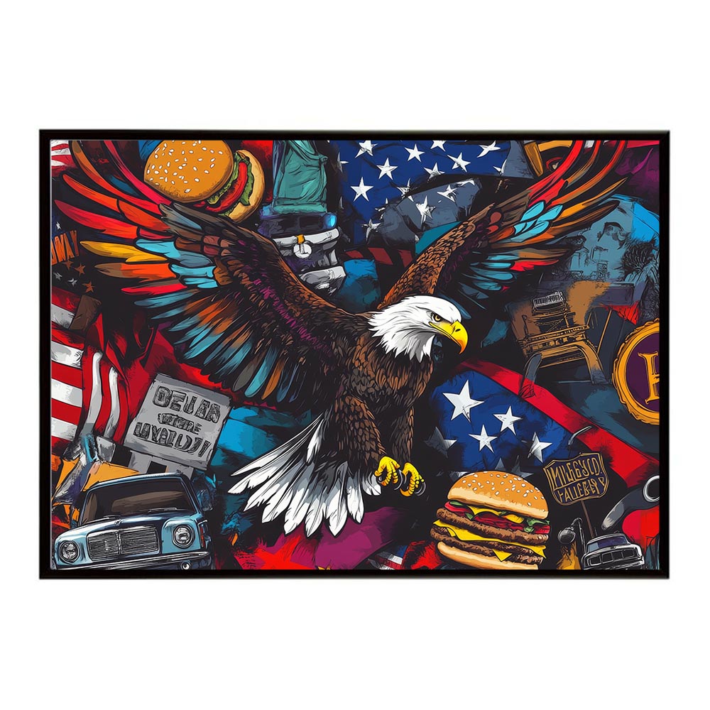楽天市場】アメリカン＆イーグル 国旗 鷹 鷲 トンビ 星条旗