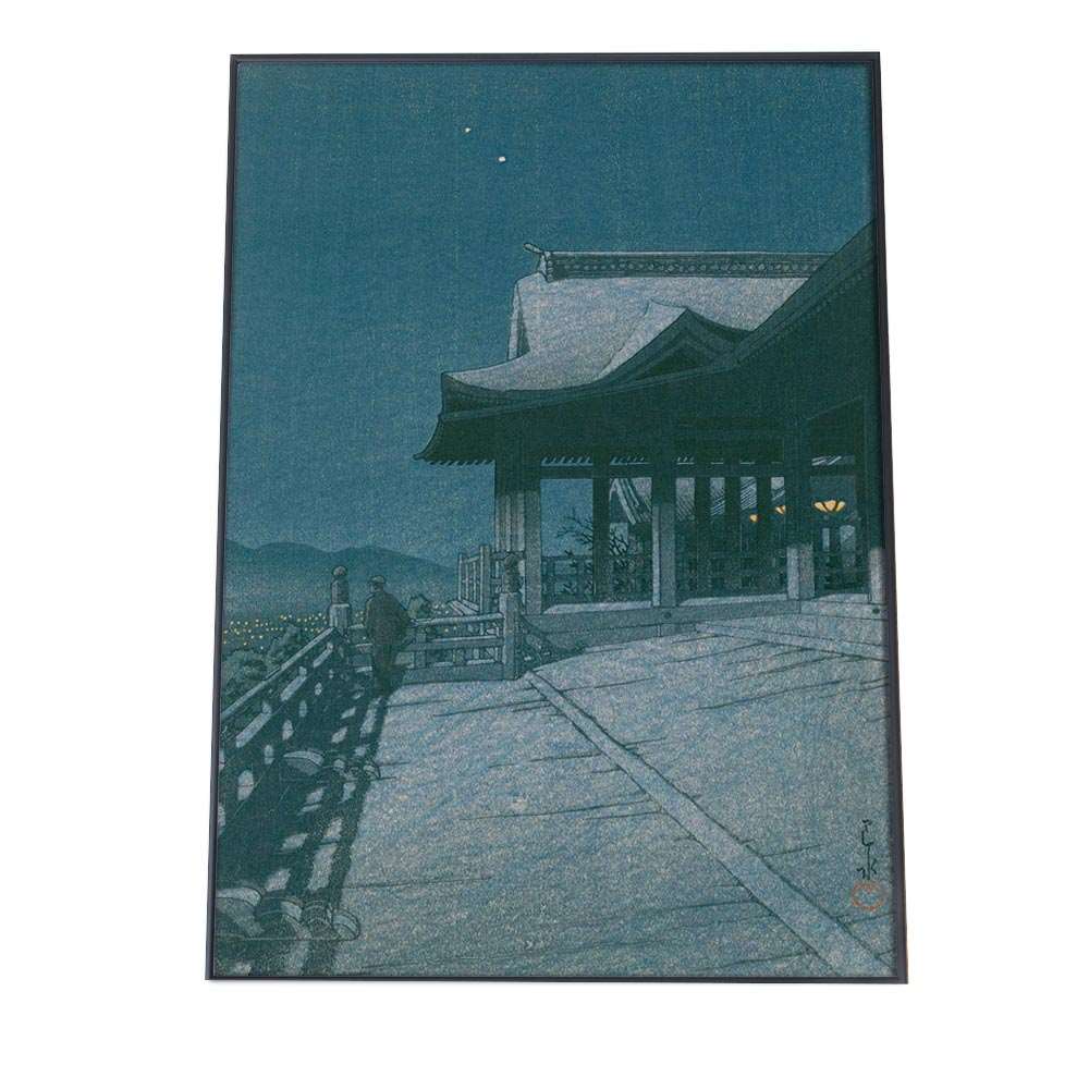 【楽天市場】川瀬巴水(かわせはすい) 67京都清水寺 レプリカ 複製 デジタルリマスター ポスター 【選べる全サイズ&用紙】 インテリア ...