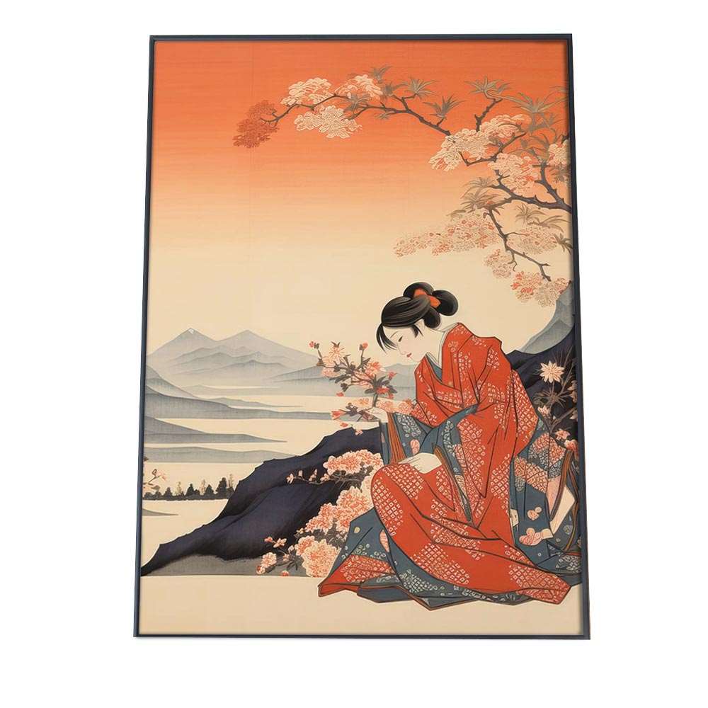 楽天市場】令和の浮世絵 版画風 ポスター 【用紙×サイズ×デザイン