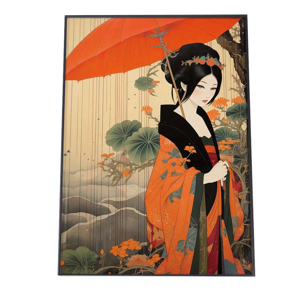 楽天市場】令和の浮世絵 版画風 ポスター 【用紙×サイズ×デザイン