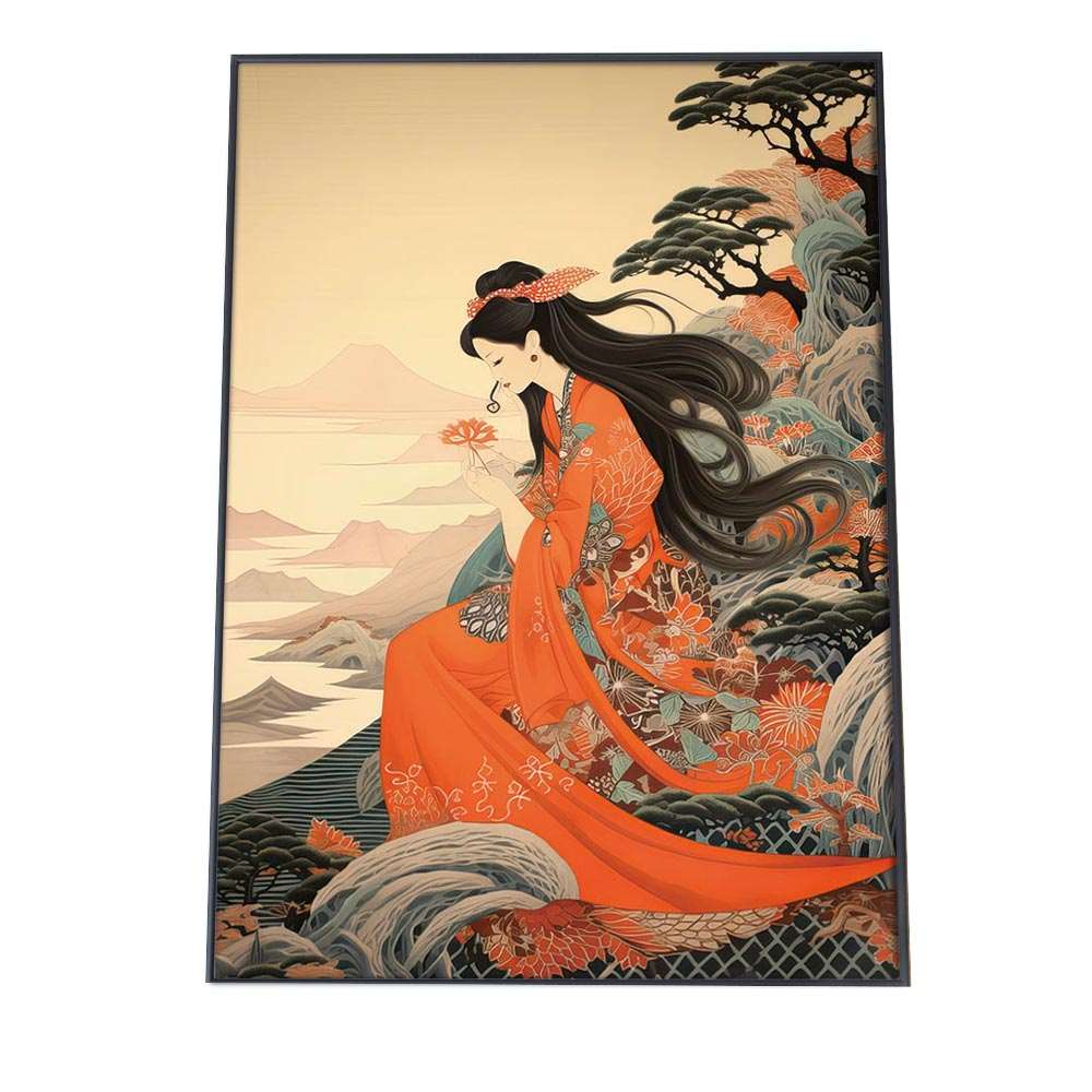楽天市場】令和の浮世絵 版画風 ポスター 【用紙×サイズ