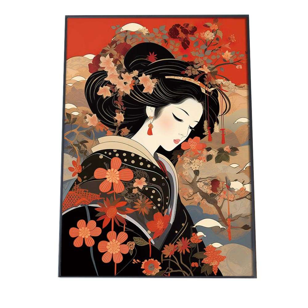 楽天市場】令和の浮世絵 版画風 ポスター 【用紙×サイズ×デザイン