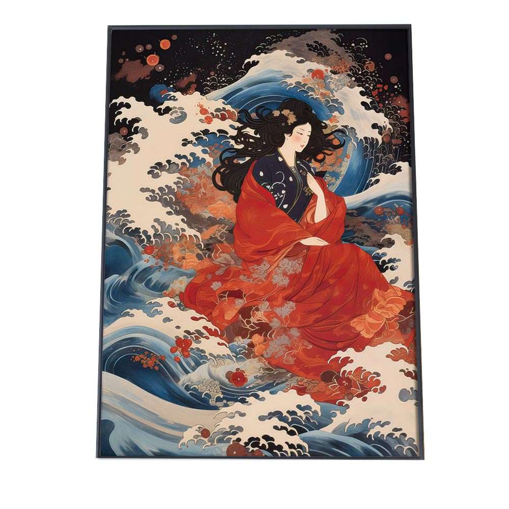 楽天市場】令和の浮世絵 版画風 ポスター 【用紙×サイズ×デザイン