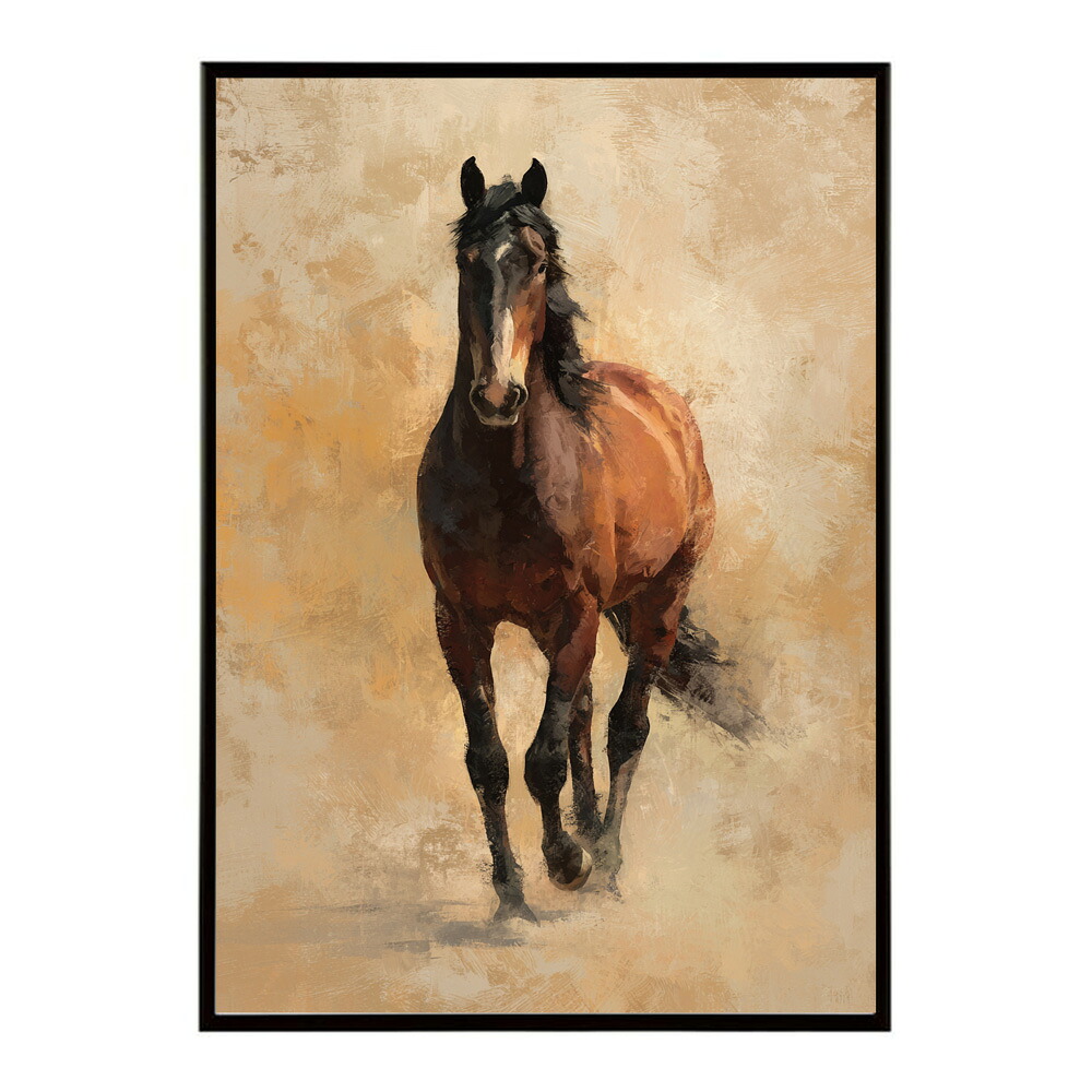 馬 ポスター 和モダン 掛け軸 風 アートパネル 花 鎧絵 風 日本画 風 インテリア 壁掛け 玄関 和室 モダン 高級 用紙とサイズが選べる インテリア おしゃれ プリントポスター フォト イラスト お洒落 特大 大きい【km-poster-1086】
