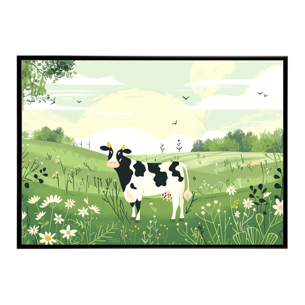 田舎 素朴 絵画 風景 画家 レトロ 古典 ポスター 用紙とサイズが選べる インテリア おしゃれ プリントポスター フォト イラスト 保育園 児童 キッズ 【km-poster-2775】