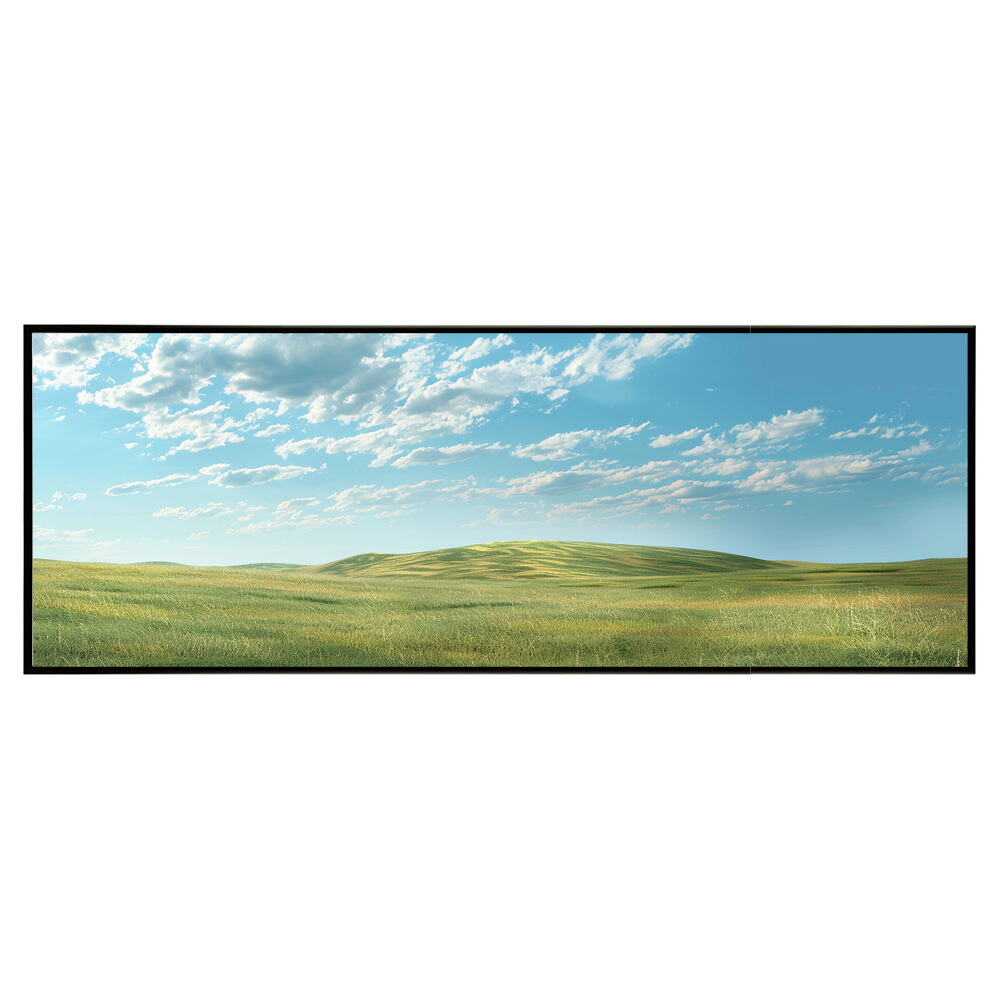 風景 景色 絵画 絵 名画 画家 油絵 水彩 景色パノラマポスター (297ｍｍ&times;840ｍｍ) フレーム 横長 額縁 インテリア アルミフレーム 絵画 作品 水平 アート 【pn-poster-242】｜ファッションポスターEFPI