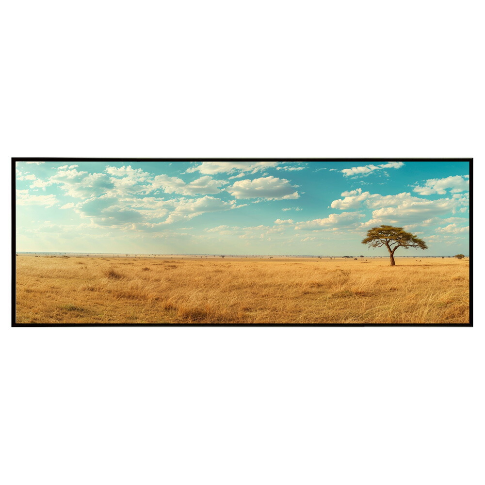 風景 景色 絵画 絵 名画 画家 油絵 水彩 景色パノラマポスター (297ｍｍ×840ｍｍ) フレーム 横長 額縁 インテリア アルミフレーム 絵画 作品 水平 アート 【pn-poster-245】