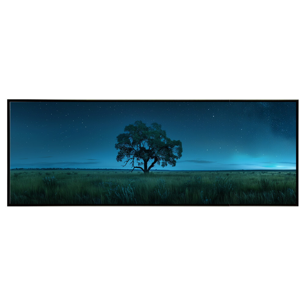 風景 景色 絵画 絵 名画 画家 油絵 水彩 景色パノラマポスター (297ｍｍ×840ｍｍ) フレーム 横長 額縁 インテリア アルミフレーム 絵画 作品 水平 アート 【pn-poster-264】
