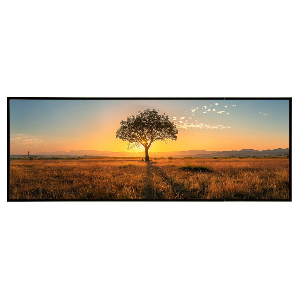 風景 景色 絵画 絵 名画 画家 油絵 水彩 景色パノラマポスター (297ｍｍ&times;840ｍｍ) フレーム 横長 額縁 インテリア アルミフレーム 絵画 作品 水平 アート 【pn-poster-267】｜ファッションポスターEFPI