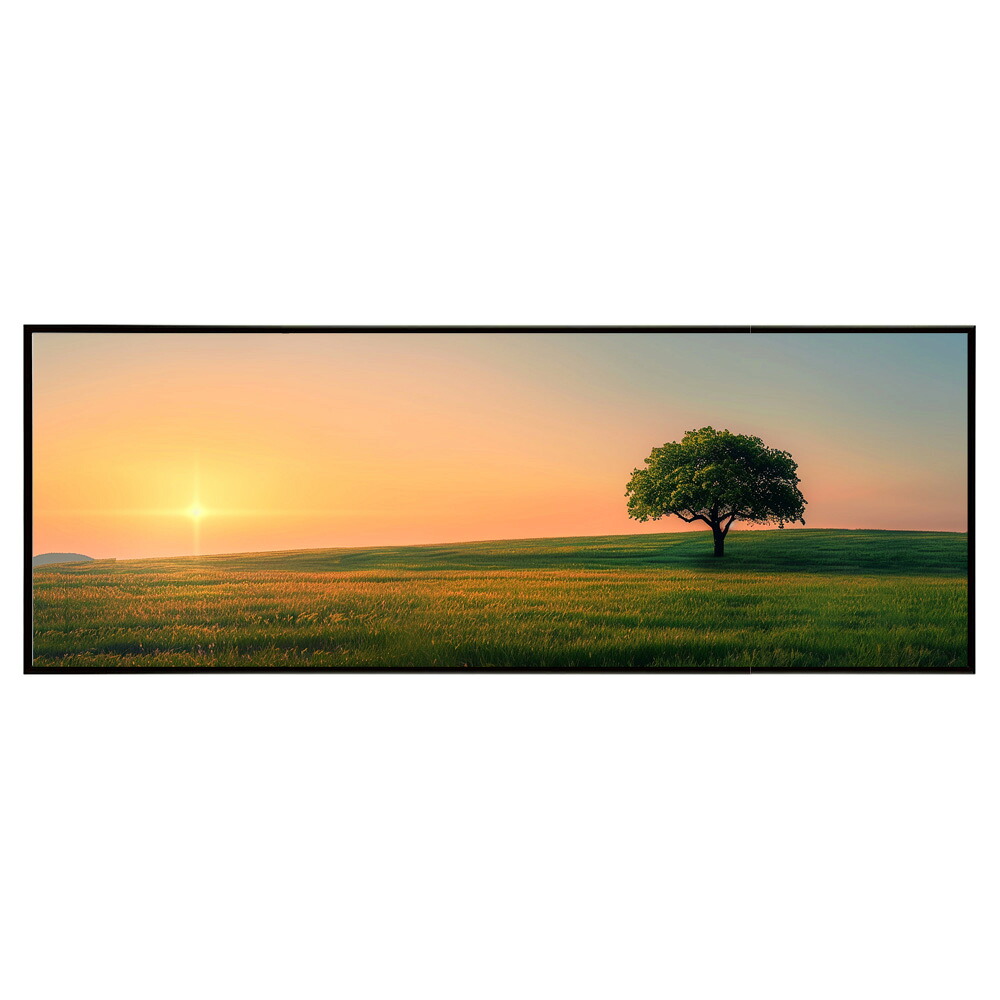風景 景色 絵画 絵 名画 画家 油絵 水彩 景色パノラマポスター (297ｍｍ&times;840ｍｍ) フレーム 横長 額縁 インテリア アルミフレーム 絵画 作品 水平 アート 【pn-poster-268】｜ファッションポスターEFPI