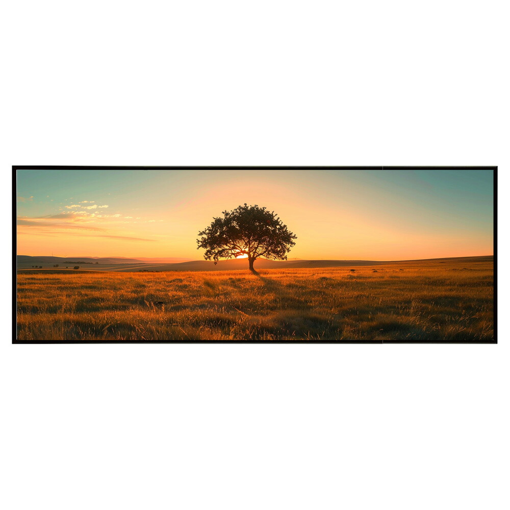 風景 景色 絵画 絵 名画 画家 油絵 水彩 景色パノラマポスター (297ｍｍ×840ｍｍ) フレーム 横長 額縁 インテリア アルミフレーム 絵画 作品 水平 アート 【pn-poster-269】