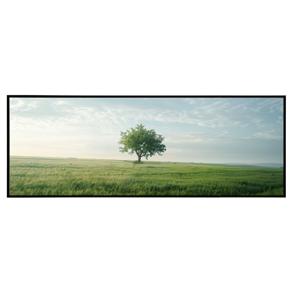 風景 景色 絵画 絵 名画 画家 油絵 水彩 景色パノラマポスター (297ｍｍ×840ｍｍ) フレーム 横長 額縁 インテリア アルミフレーム 絵画 作品 水平 アート 【pn-poster-276】