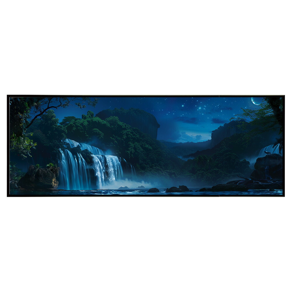 風景 景色 絵画 絵 名画 画家 油絵 水彩 景色パノラマポスター (297ｍｍ&times;840ｍｍ) フレーム 横長 額縁 インテリア アルミフレーム 絵画 作品 水平 アート 【pn-poster-293】｜ファッションポスターEFPI
