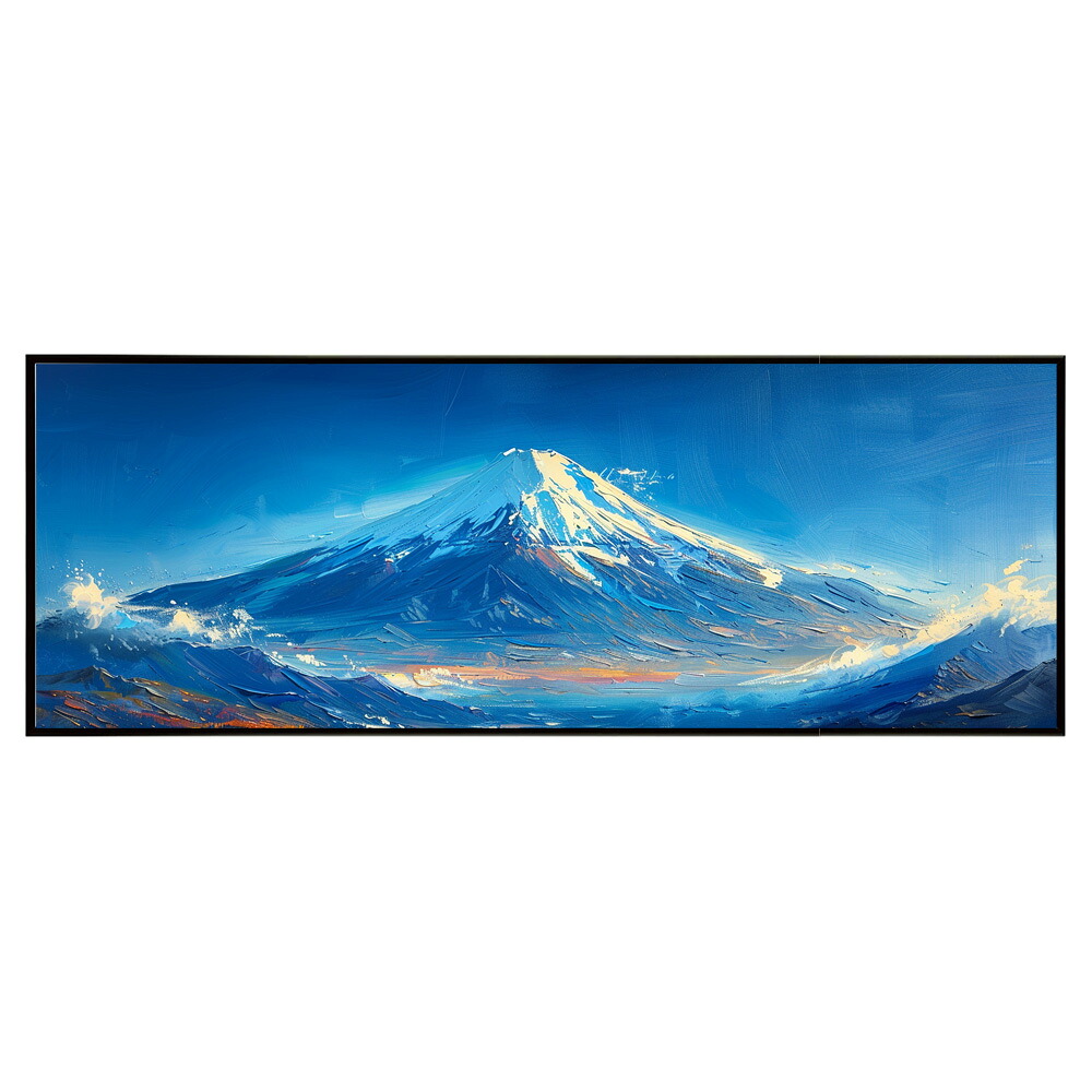 美術品・アンティーク・コレクション 絵画 富士山 富士山の絵 山景色