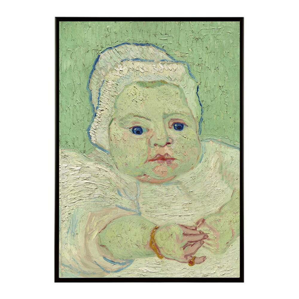 ゴッホ 風景画 Roulin’s Baby【Vincent van Gogh】(1888)絵画 ポスター デジタルリマスター 名画 絵 復刻 油絵 水彩【bn-poster-7813】