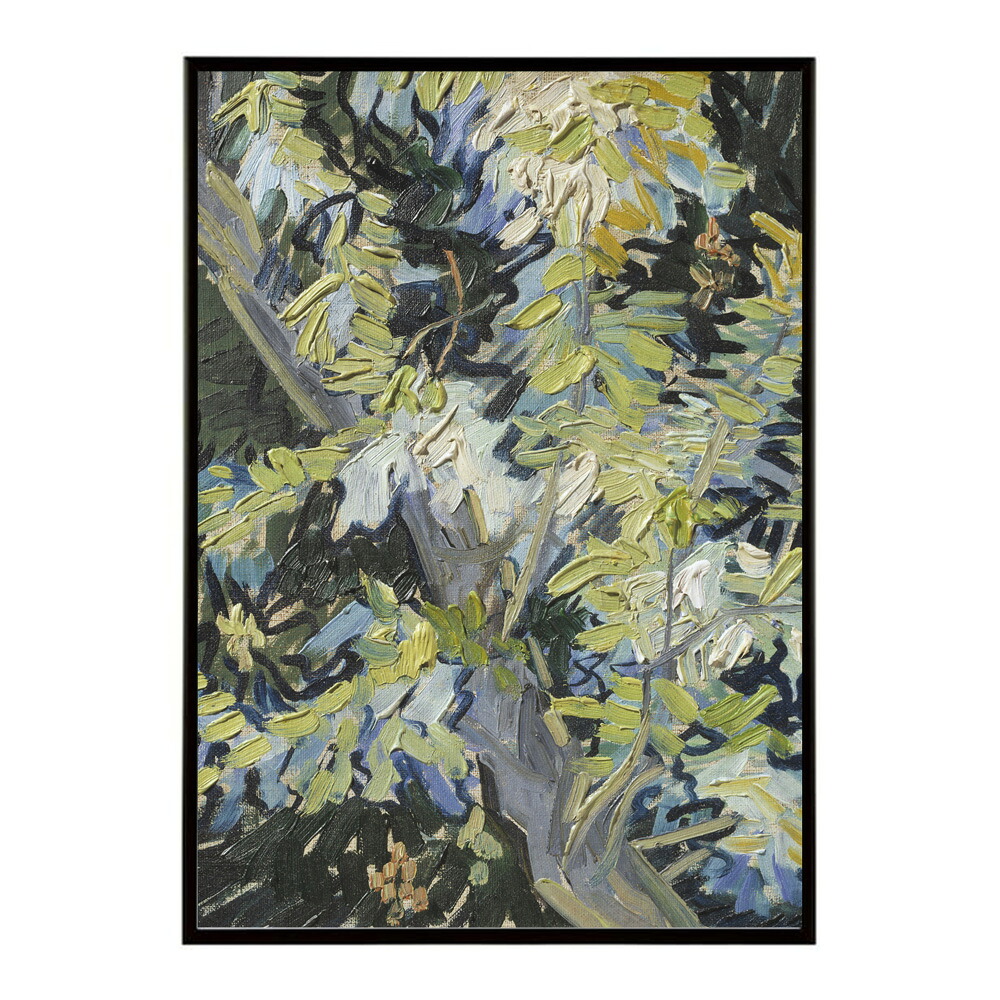 ゴッホ 風景画 Acacia in Flowers【Vincent van Gogh】絵画 ポスター デジタルリマスター 名画 絵 復刻 油絵 水彩【bn-poster-7916】