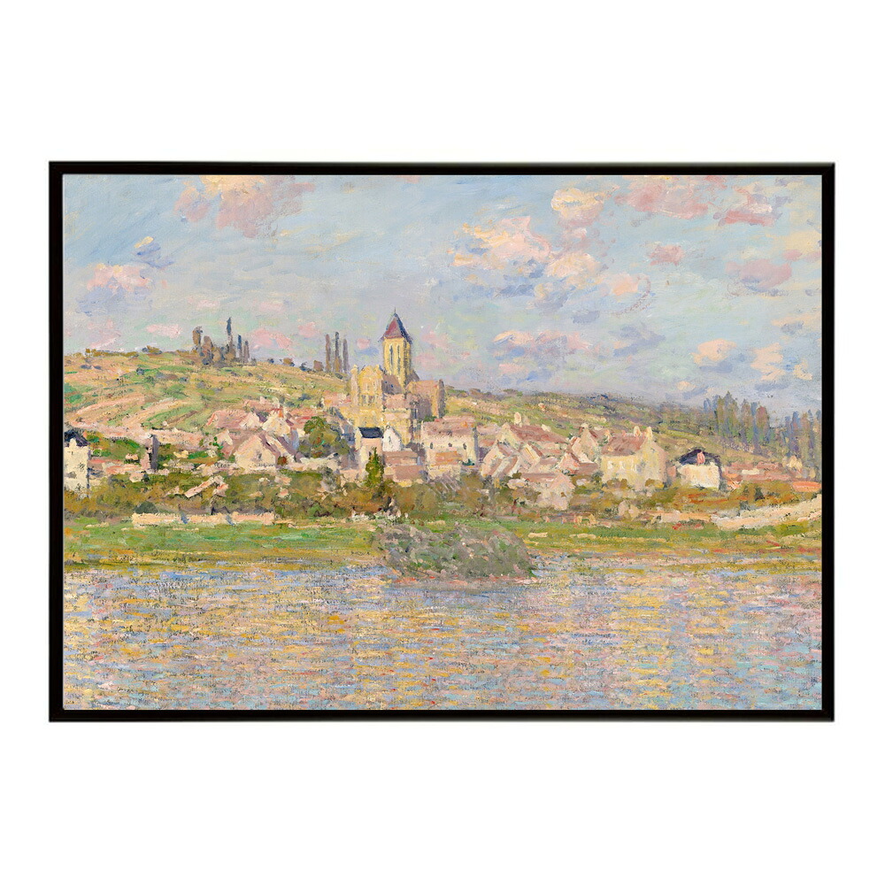 【クロード・モネ】風景/V?theuil【Claude Monet】絵画 ポスター デジタルリマスター 名画 絵 復刻 油絵 水【bn-poster-7992】 10,837円