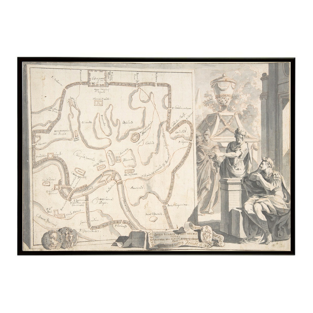 古地図 ポスター アンティーク 地図 ヴィンテージ マップ インテリア レトロ カフェ風 書斎【bn-poster-8215】 10,837円