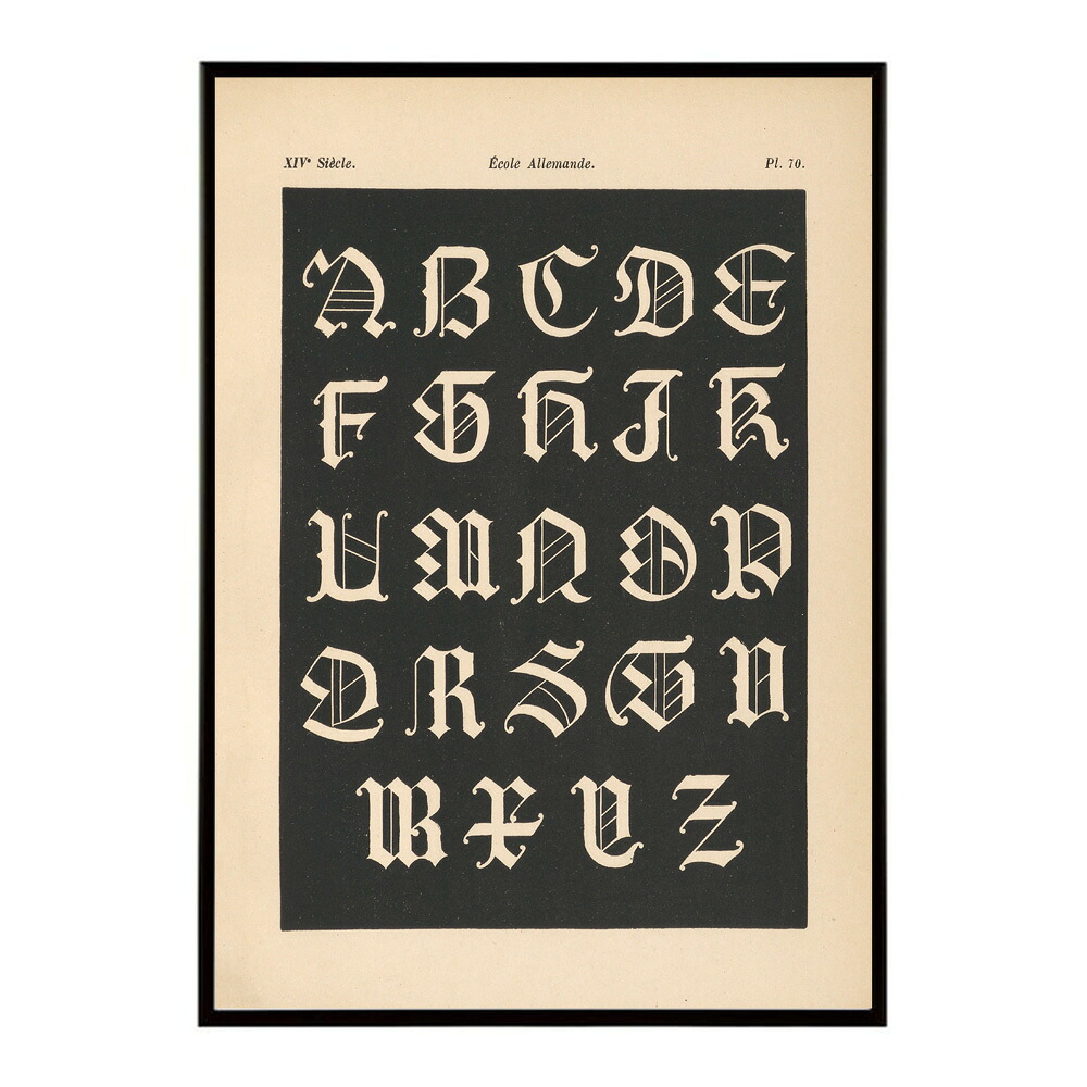 【楽天市場】タイポグラフィー ポスター 英字 英語 文字 アート モノトーン 北欧 シンプル インテリア おしゃれ【bn-poster ...