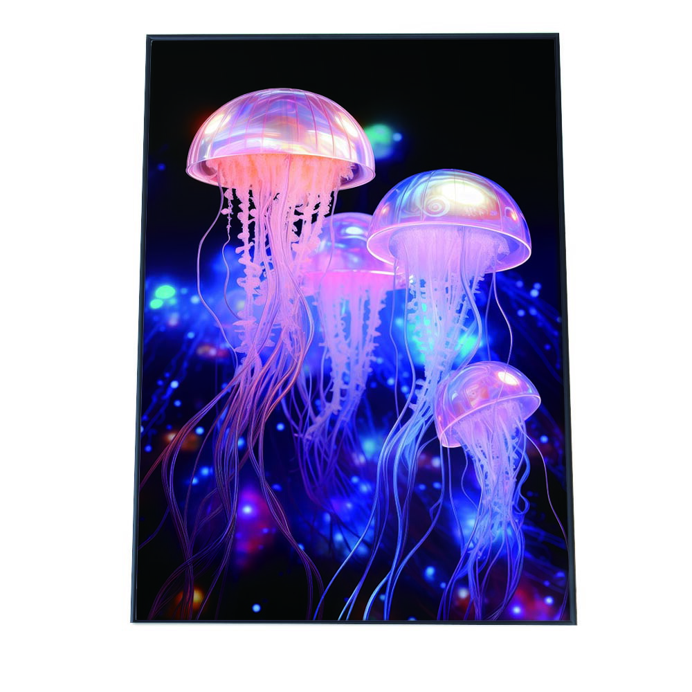 楽天市場】電脳 LED 機械 デジタル ネオン 未来 クラゲ ジェリー