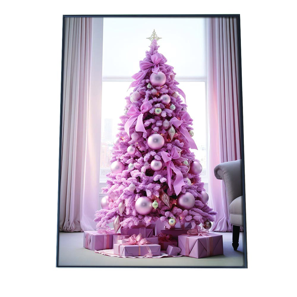 クリスマスポスター Christmas ウォールアート ホリデーデコレーション 壁飾り インテリア お洒落 デザイン 冬 オーナメント ツリー【lh-poster-3060】