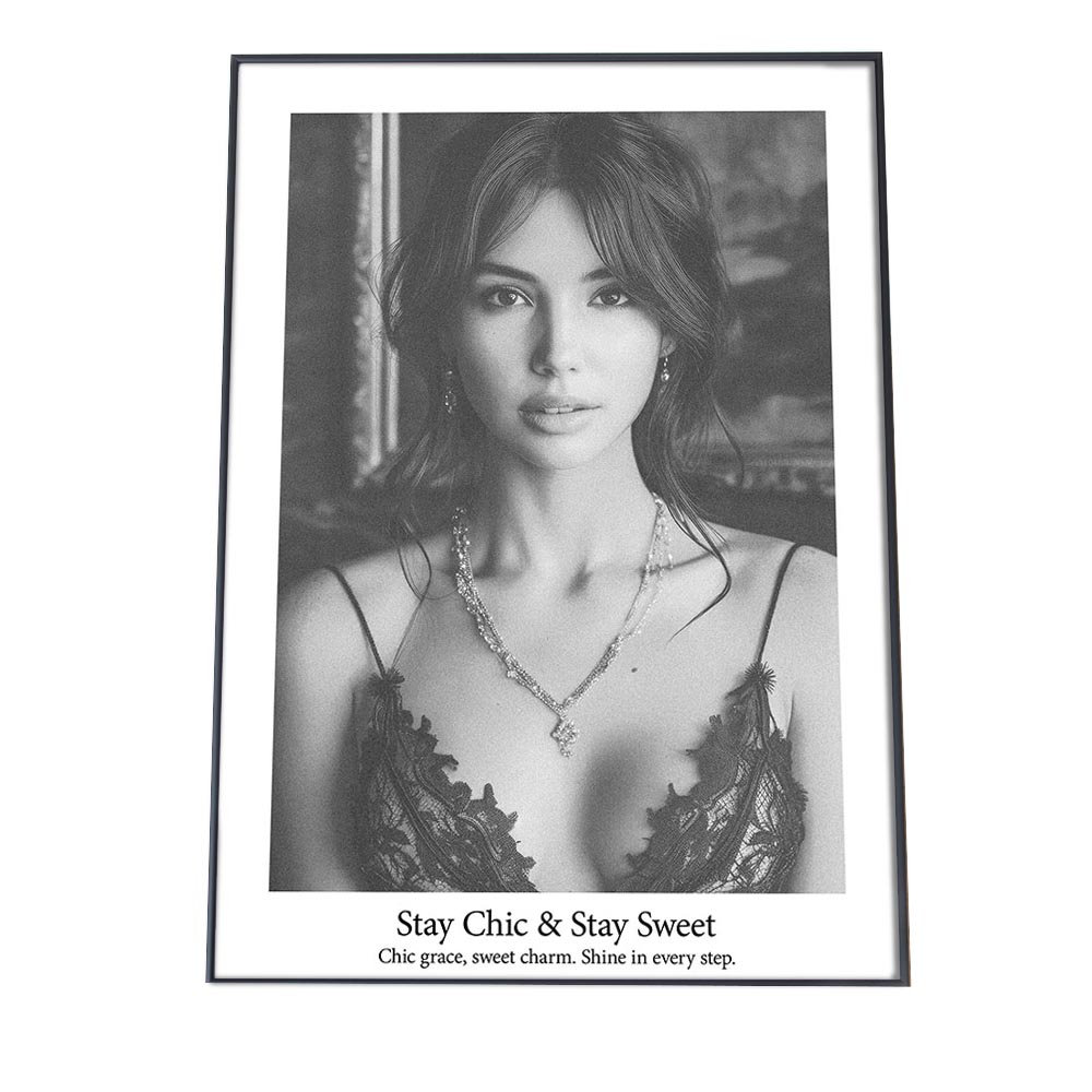 楽天市場】ガールズフォト 正方形ポスター 女性 モデル ポート