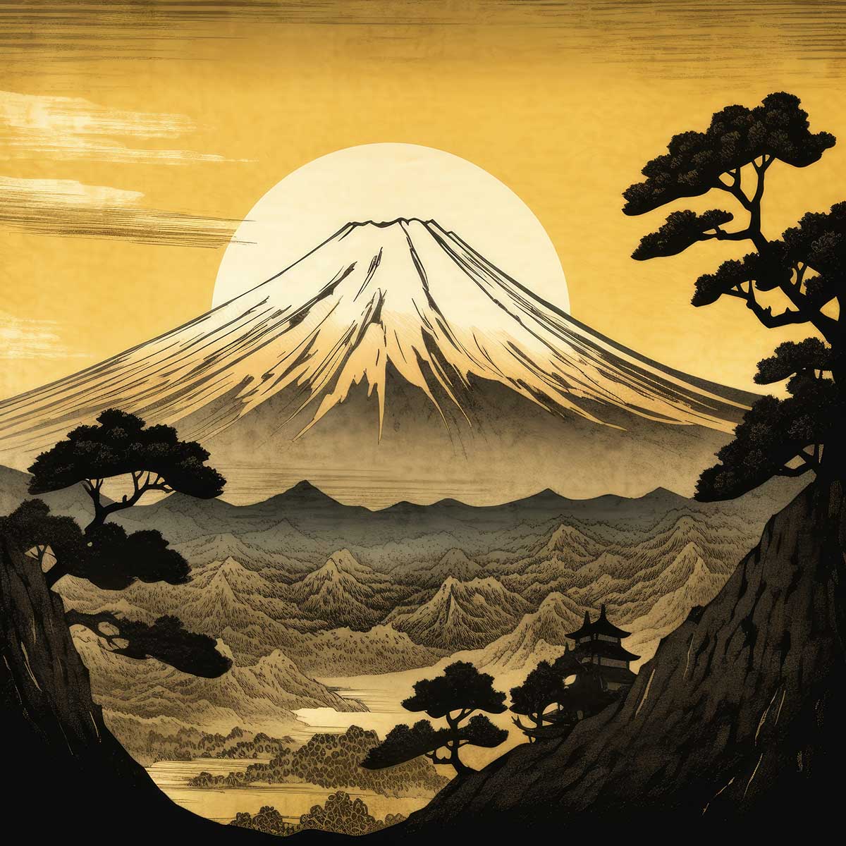 蝋燭張り出しで、おお座敷に癒しを。 インテリア・寝具・収納-アートパネル・アートボード-壁紙・装飾フィルム