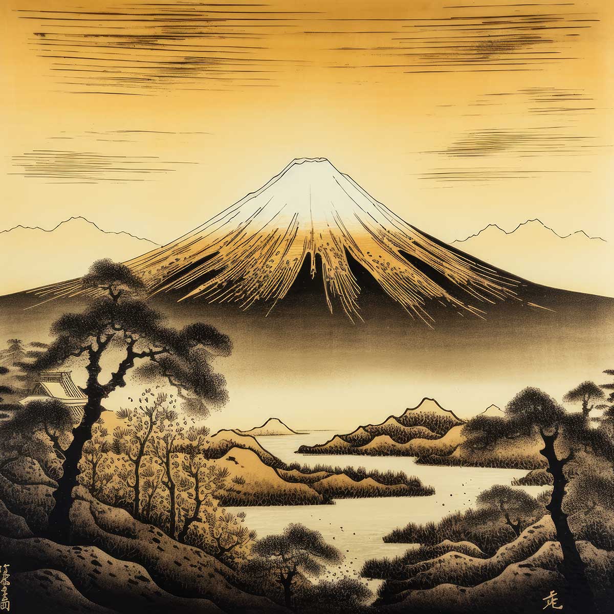 蝋燭張り出しで、おお座敷に癒しを。 壁紙・装飾フィルム-アートパネル・アートボード-インテリア・寝具・収納