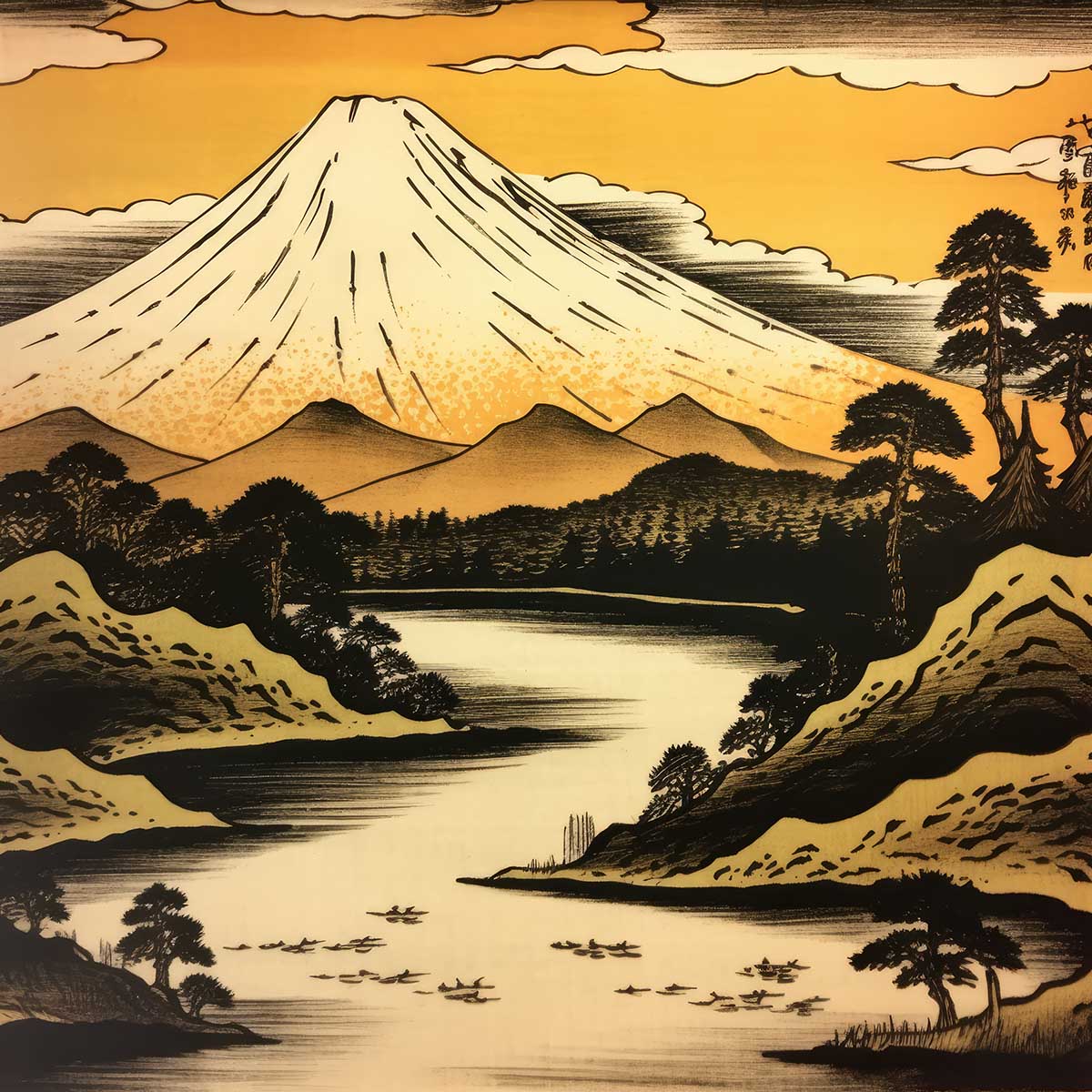 蝋燭張り出しで、おお座敷に癒しを。 アートパネル・アートボード-壁紙・装飾フィルム-インテリア・寝具・収納