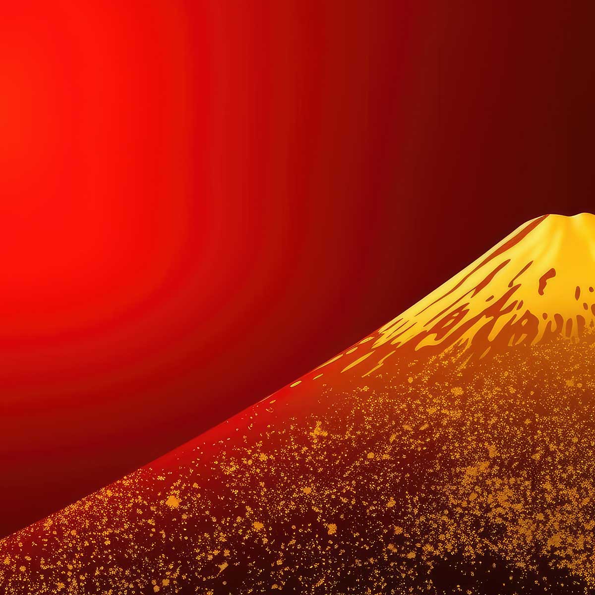 蝋燭貼り出しで、おお座敷に癒しを。