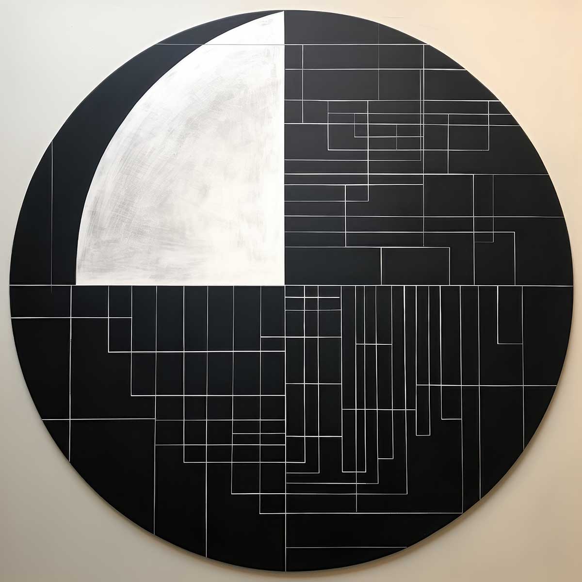 幾何学 正方形ポスター 模様 図形 三角形 丸　ミニマリスト 抽象画 アート モダン 四角四角 デザイン ポスター スクエア ５センチ刻みでサイズ豊富 インテリア デザイン プリント 絵画 オフィス 住宅 店舗 お洒落 かっこいい【sq-poster-281】