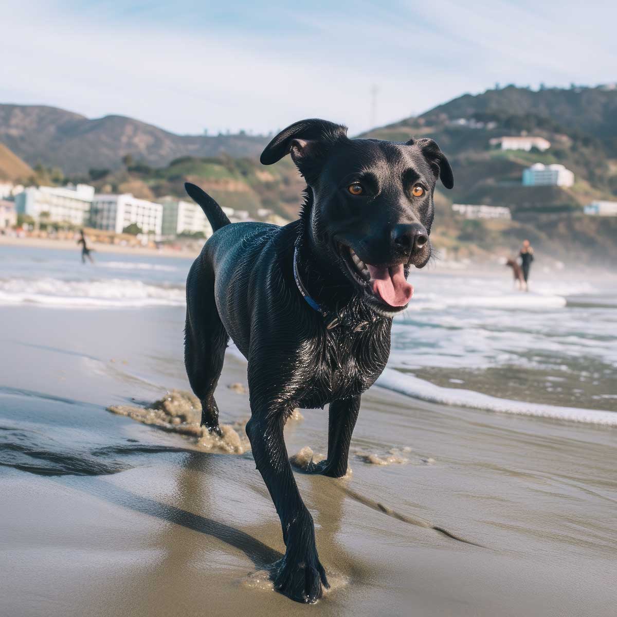 楽天市場】ラブラドールレトリバー 犬 ドッグ 動物 波 サーフ ビーチ