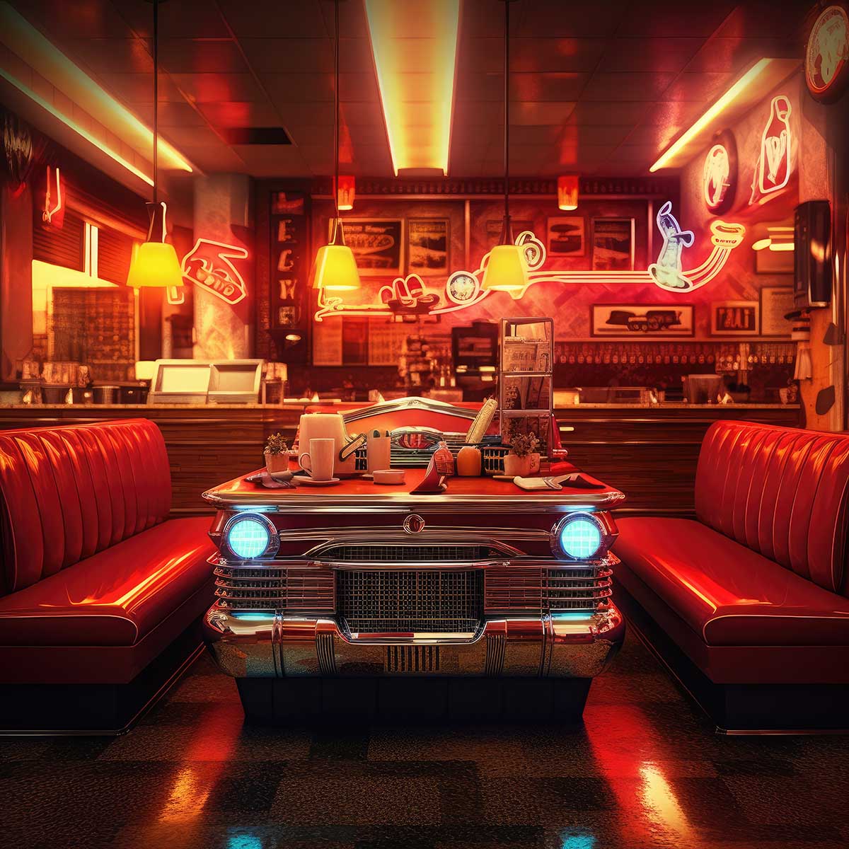 アメリカン レトロ ポスター ヴィンテージ レトロアート ミッドセンチュリーモダン ポップアート ノスタルジックアート ダイナー オールドハリウッド 1970 1980 デザイン スクエア インテリア デザイン プリント 絵画 お洒落 かっこいい【sq-poster-847】|ファッションポスターEFPI